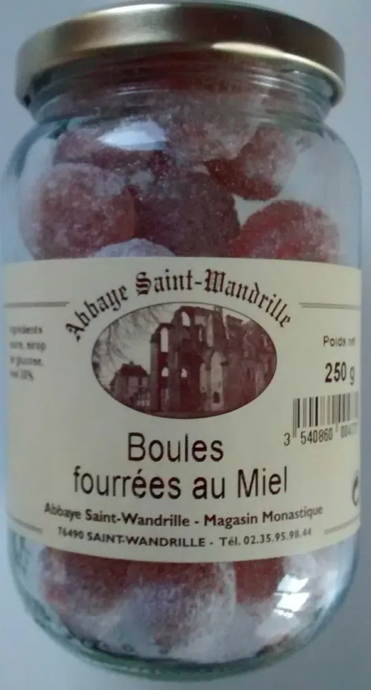 Boules fourrées au miel