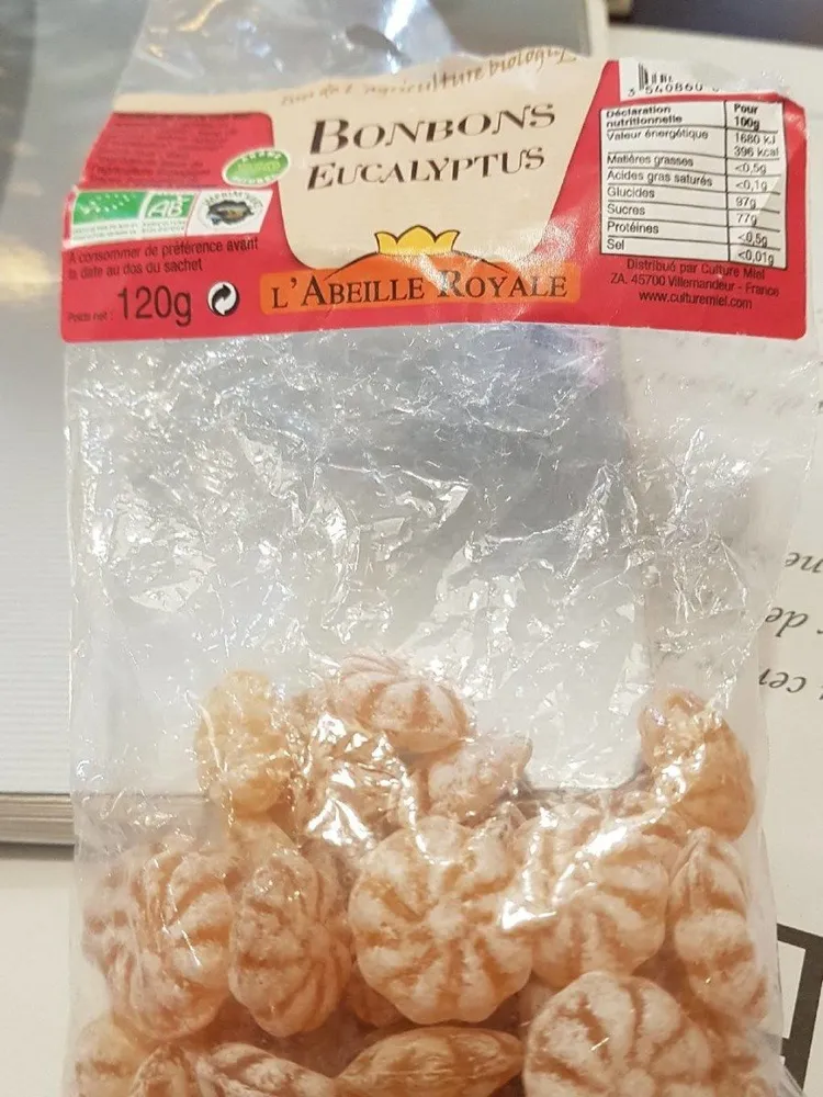 Bonbons eucalyptus