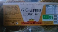 6 Gaufres au Miel Bio