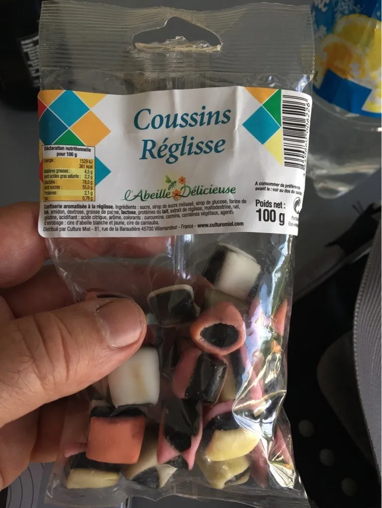 Coussins Reglisse