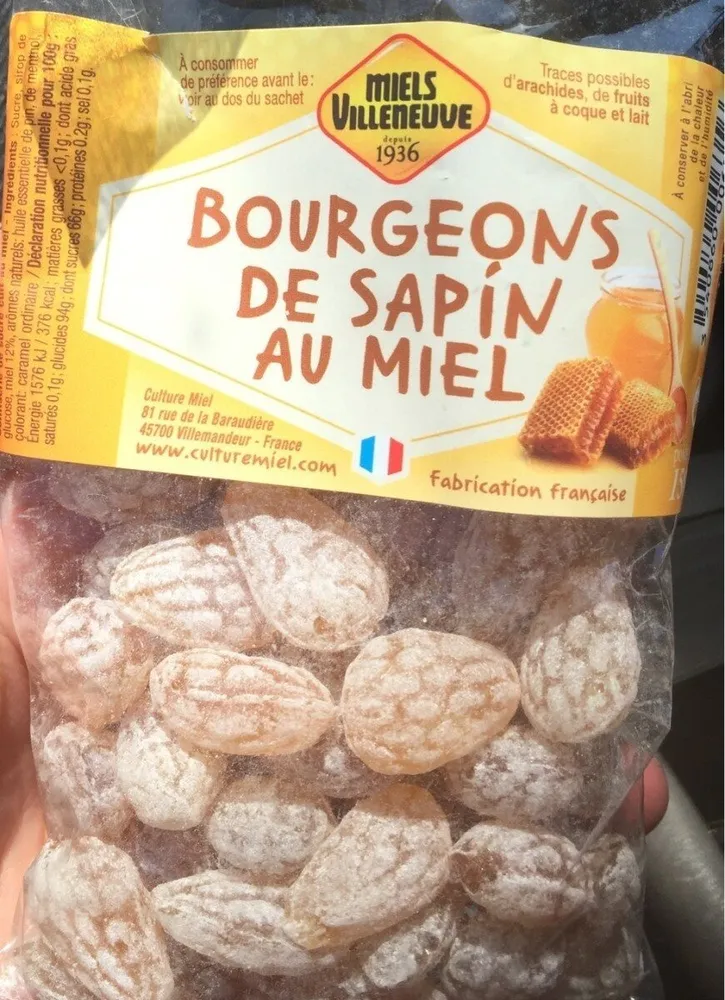Bourgeon de sapin au miel