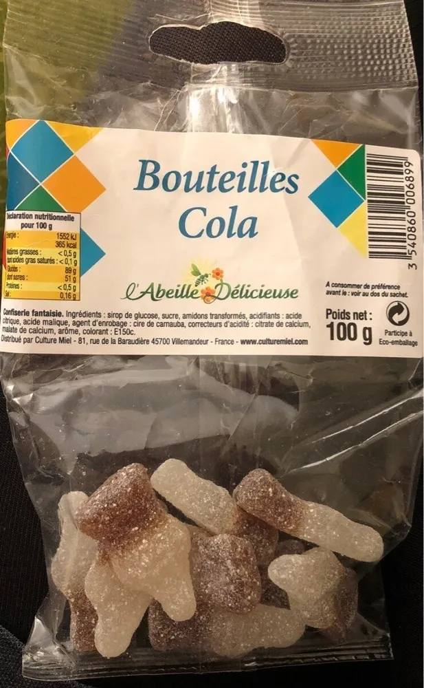Bouteilles Cola