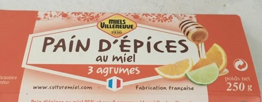 Pain d'épices au miel