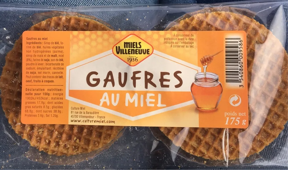 Gauffres au miel