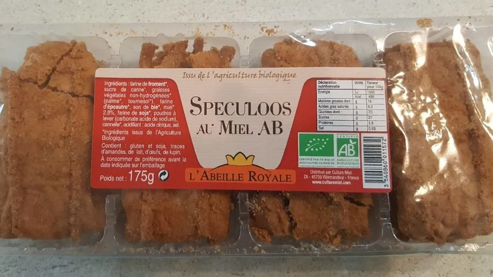 spéculoos au miel
