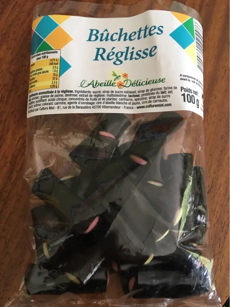 Bûchettes Réglisse