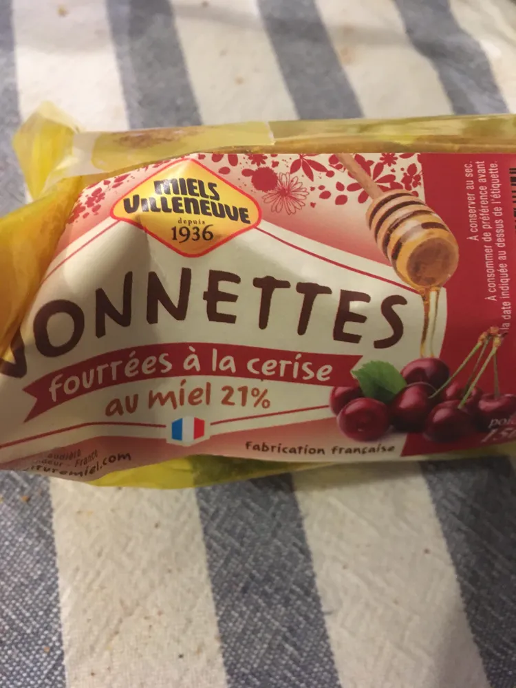 Nonnettes au miel et à la cerise