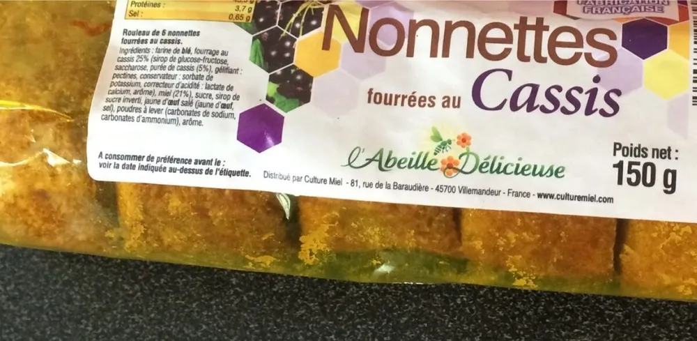 Nonnettes cassis