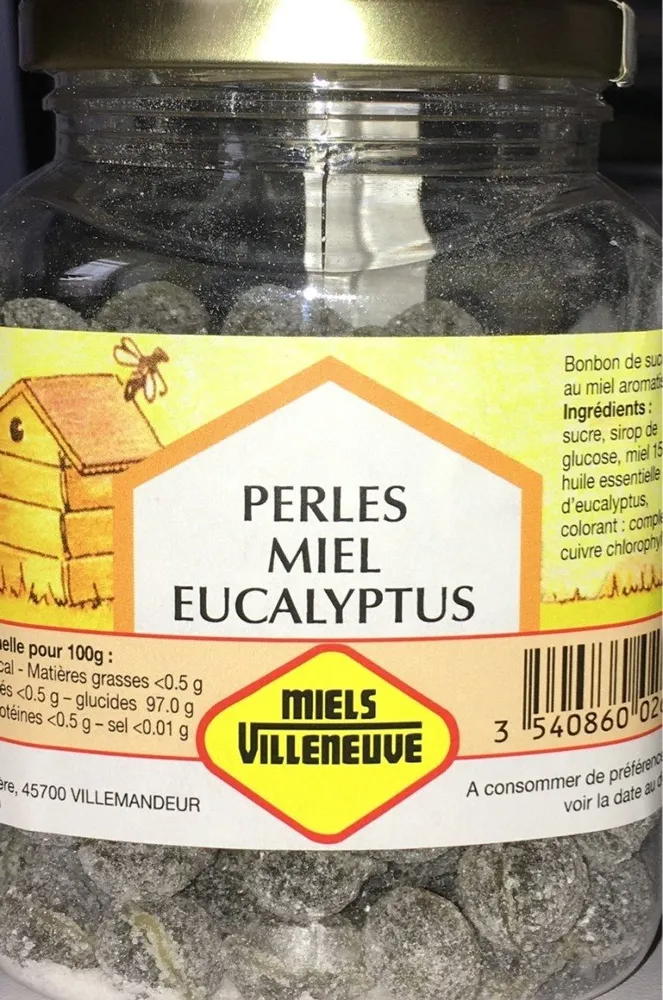 Perles miel Eucalyptus