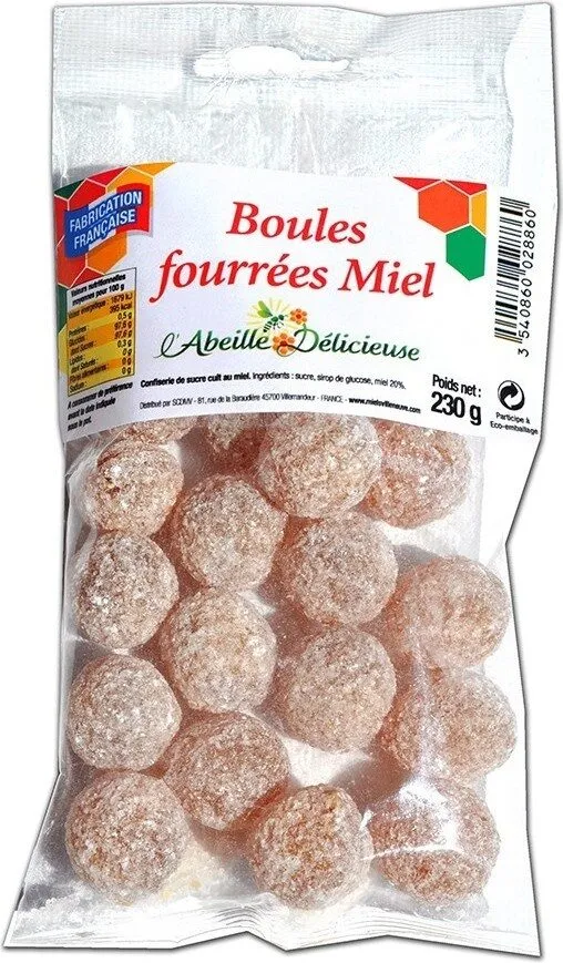 Boules Fourrées Miel