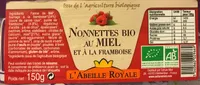 Nonnettes Bio au miel et à la Framboise