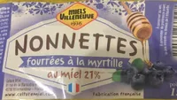 Nonnettes fourrées à la myrtille