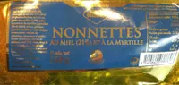 Nonnettes miel et mirtilles