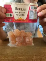Boules fourrées au miel