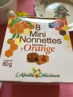8 Mini Nonnettes Fourrées à l'Orange