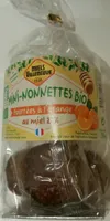 Mini-nonnettes Bio fourrées à l'orange au miel 21%