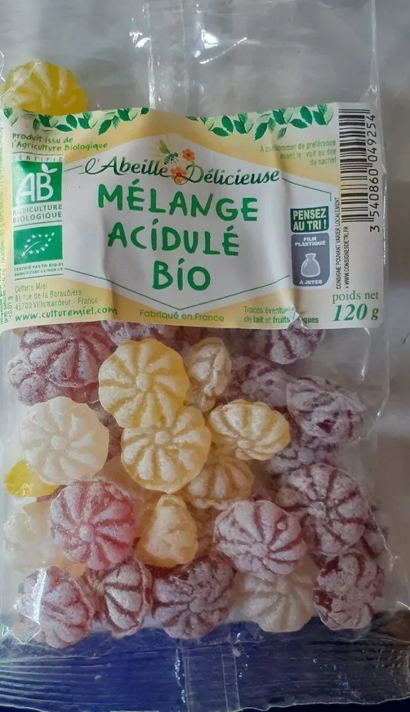 Mélange acidulé bio