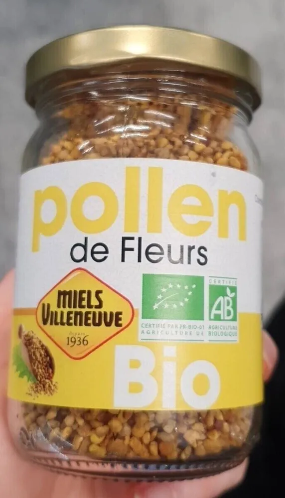 Pollen de fleu miels Villeneuve