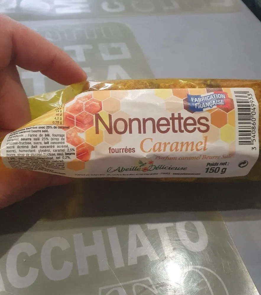 Nonnettes fourrées Caramel