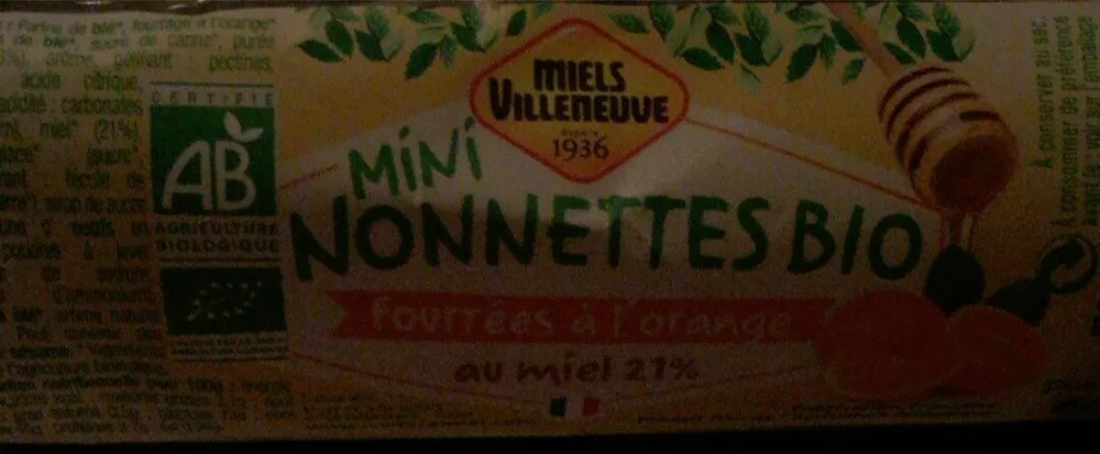 Mini Nonnettes bio