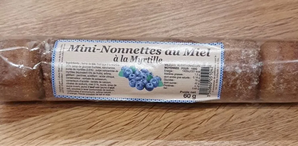 Mini nonnettes au Miel