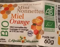 Mini nonnettes miel orange