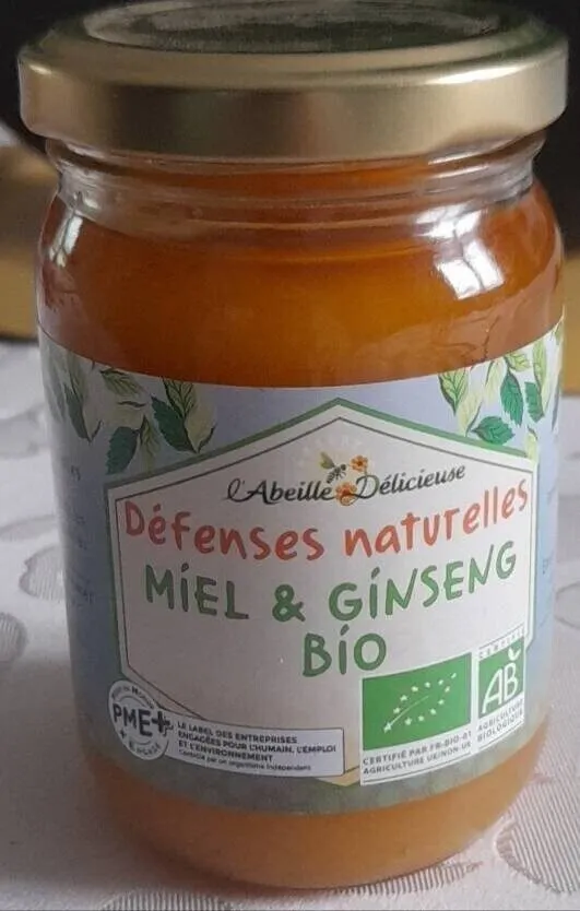 Défenses naturelles MIEL & GINSENG BIO