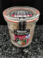 Rillettes au poivre vert