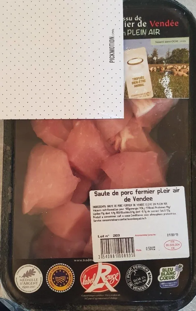 Sauté de porc