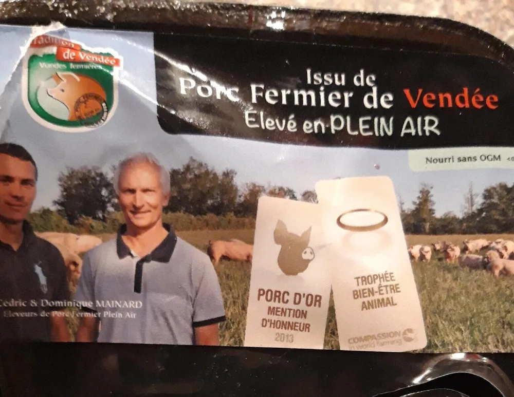 Chipolatas de porc fermier aux herbes