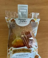 Madeleine coque chocolat au lait