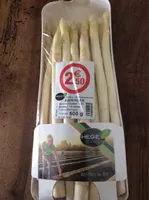 Asperges blanches violettes