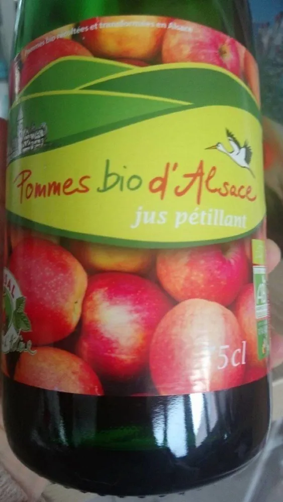 Jus pétillant d'Alsace