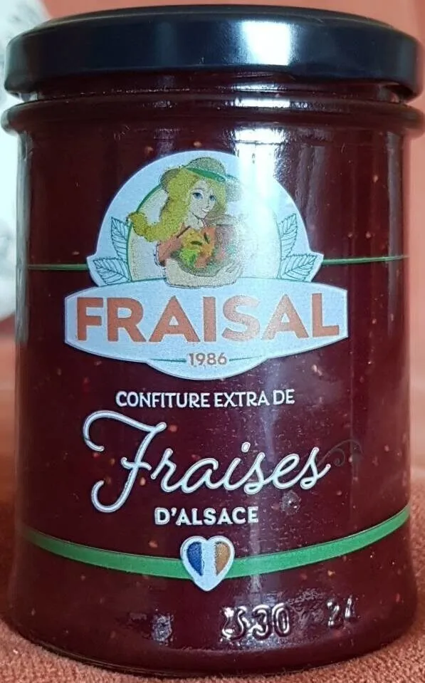 Confiture extra de Fraises d'Alsace