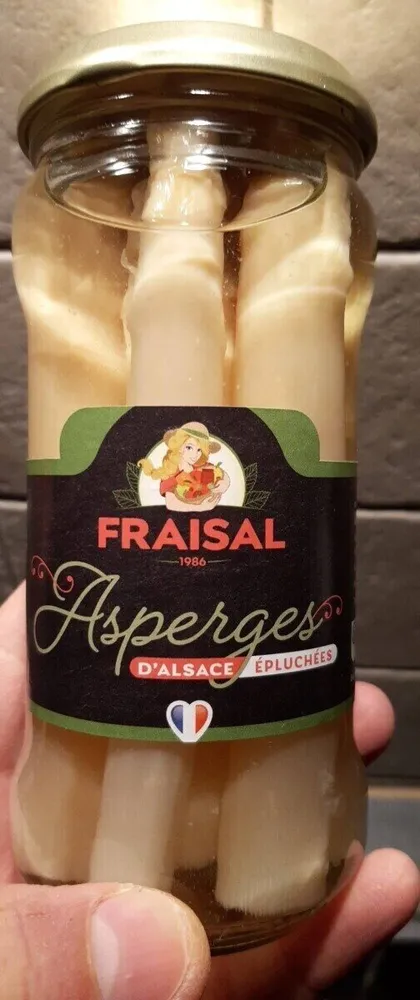 Asperges D'ALSACE ÉPLUCHÉES