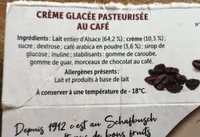 Creme glacee café