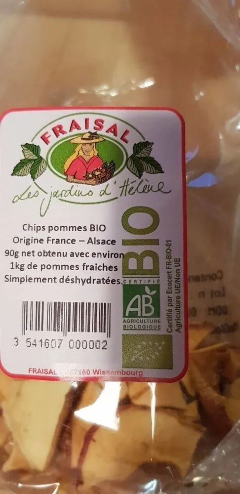 Chips pommes BIO