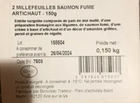2millefeuilles saumon fumé artichaut