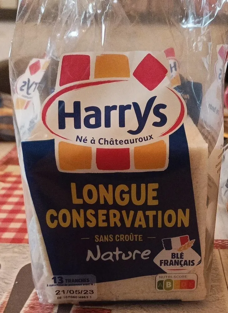 Pain de mie longue conservation