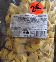 Tortelloni à la Ricotta et aux Épinards
