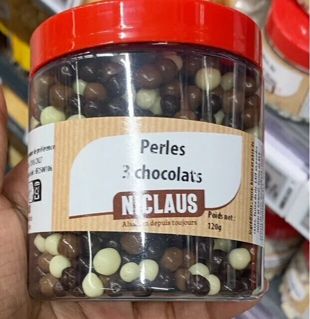 Perles 3 chocolats