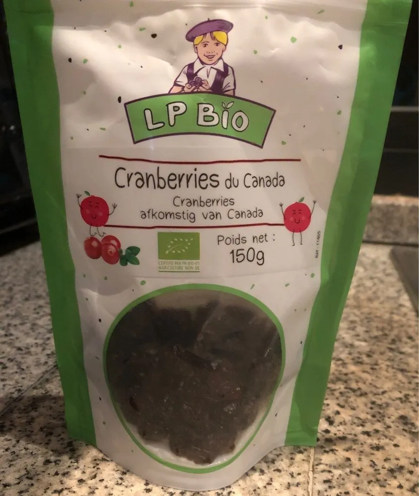 Cranberries du canada