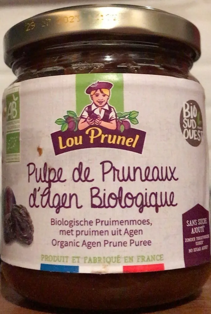 Pulpe de Pruneaux d’Agen Biologique