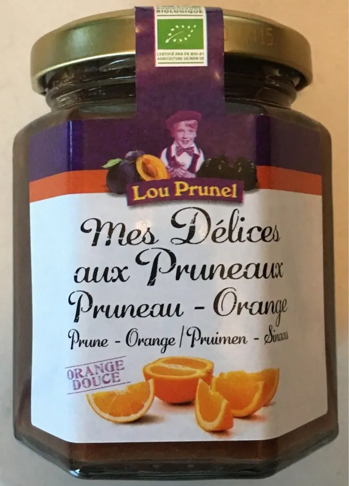 Mes Délices Aux Pruneaux Pruneau / Orange 210g-lou Prunel