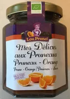 Mes Délices Aux Pruneaux Pruneau / Orange 210g-lou Prunel