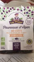 Pruneaux d’Agen mi-cuit dénoyautés