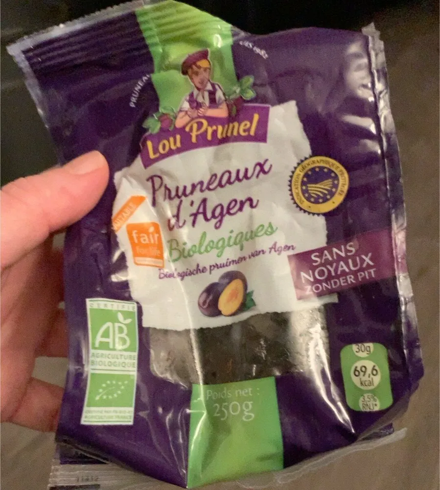 Pruneaux d’agen biologiques
