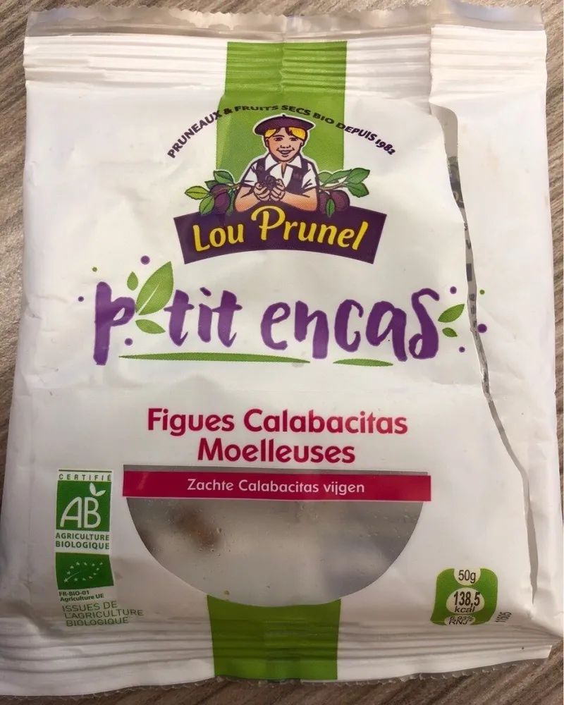 P'tit Encas - Figues Calabacitas Moelleuse