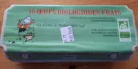 10 oeufs biologiques frais