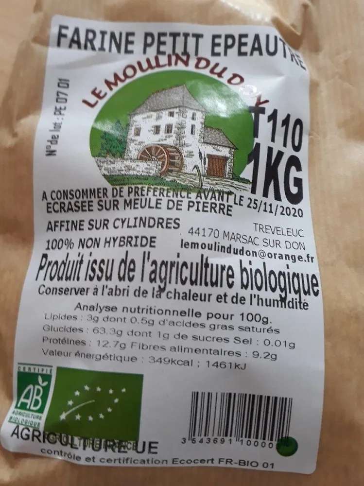 Farine petit épeautre T110